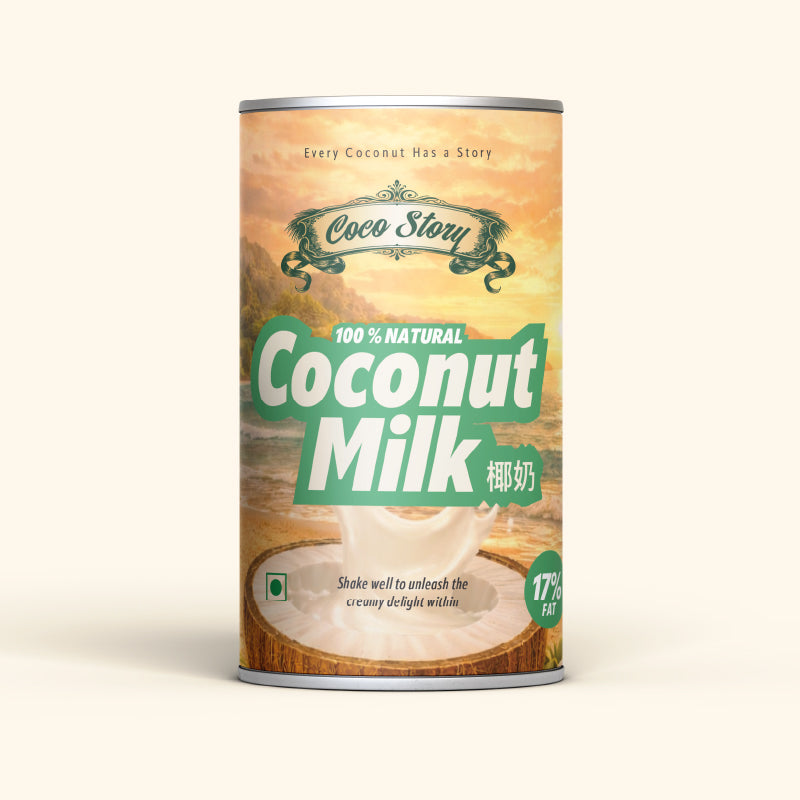 Coco Story Coconut Milk 17% Fat – 400ml