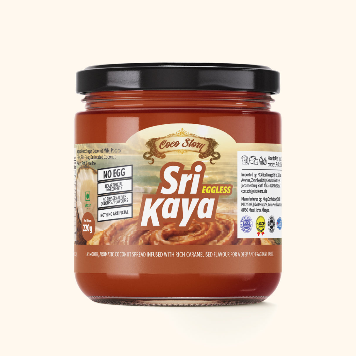 Coco Story Sri Kaya Coconut Spread – 425g