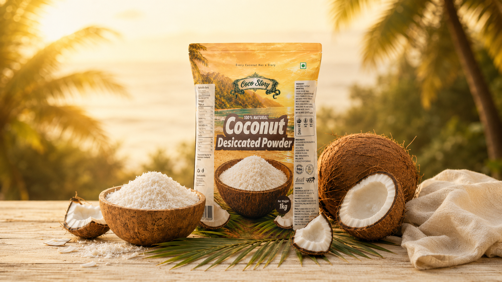 Desiccated Coconut Powder: A Simple Ingredient for Baking, Desserts, and More
