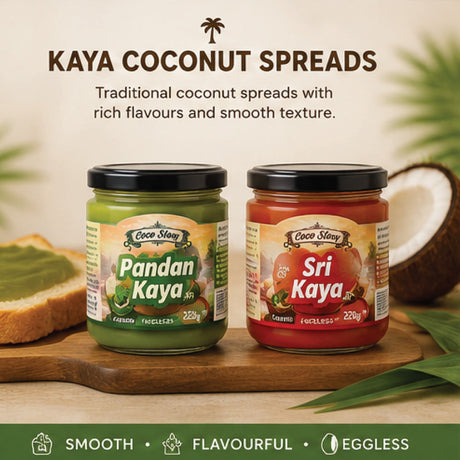 Kaya Coconut Spreads