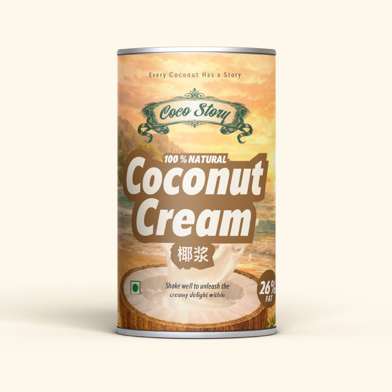 Coco Story Coconut Cream 26% Fat – 400ml