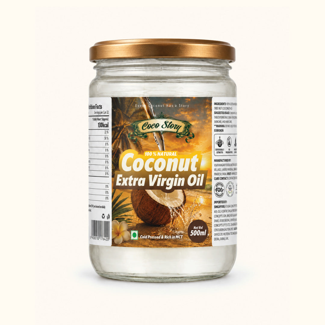 Coco Story Extra Virgin Coconut Oil – 500ml