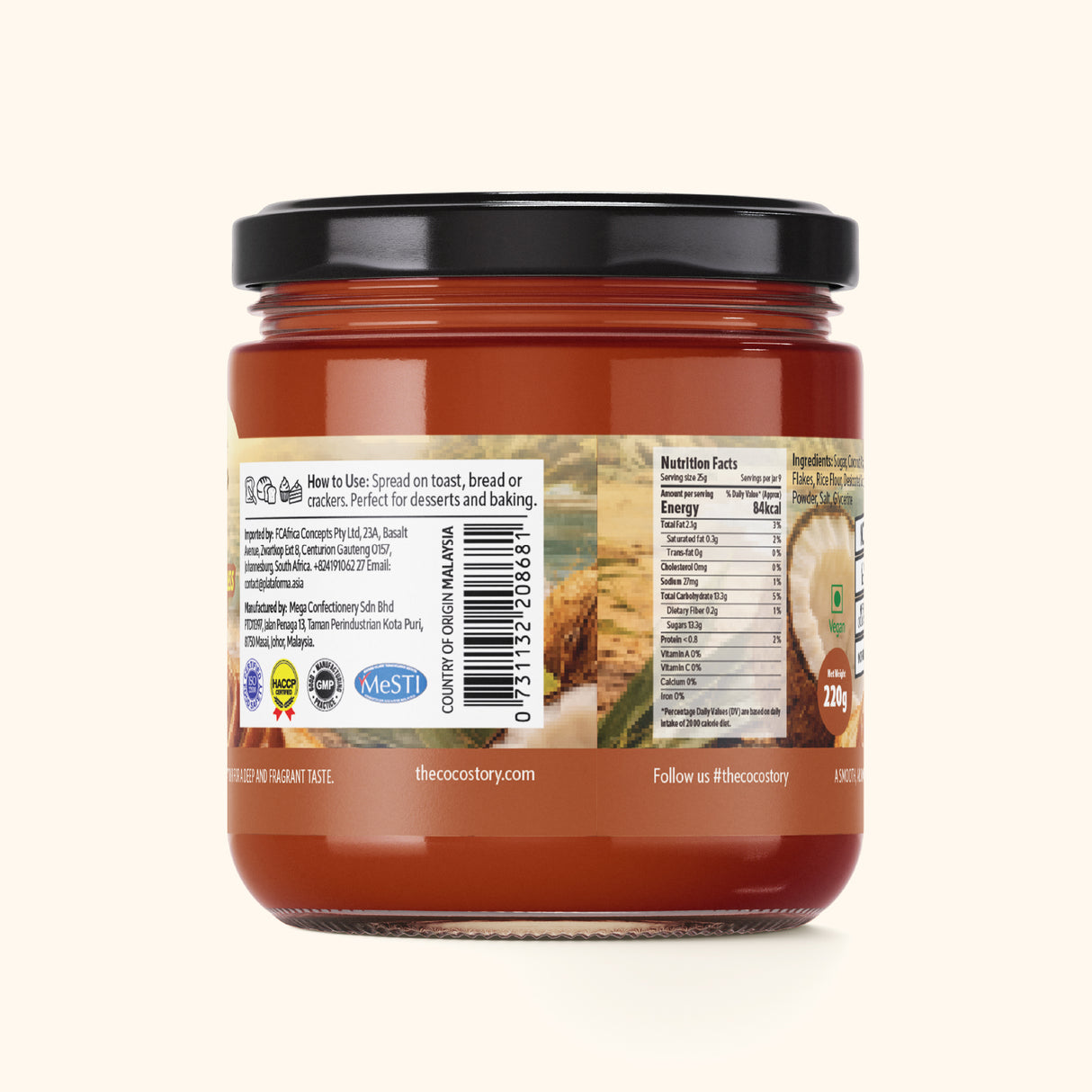 Coco Story Sri Kaya Coconut Spread – 425g